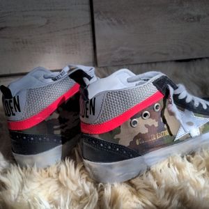 Mid star golden goose camo limited edition sneaker